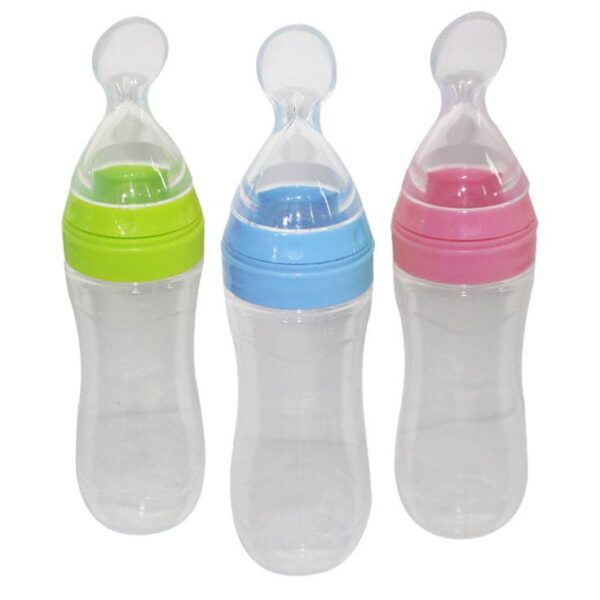 Baby Silicon Spoon Feeder