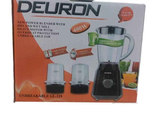 Deuron 3in1 Blender with dry and wet mill