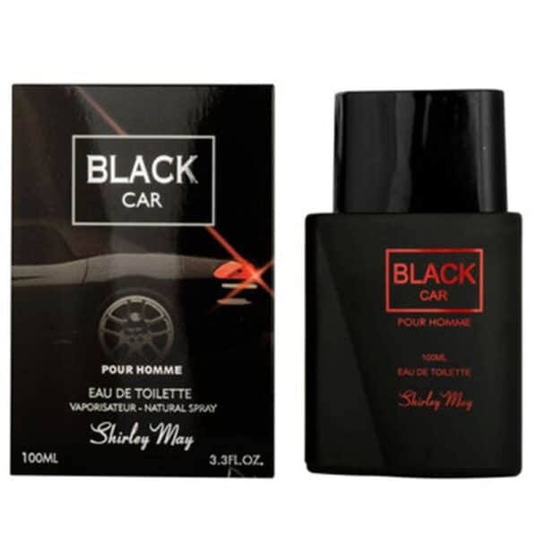 Shirley may black car men perfume